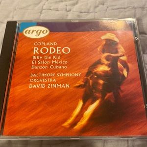 Gently used CD 🎶🎼Copland Rodeo. Baltimore symphony orchestra 🎶🌿🌼